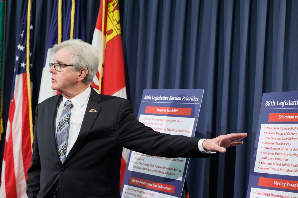 Dan Patrick Reveals His Wishlist for the 88th Legislature - What's On ...
